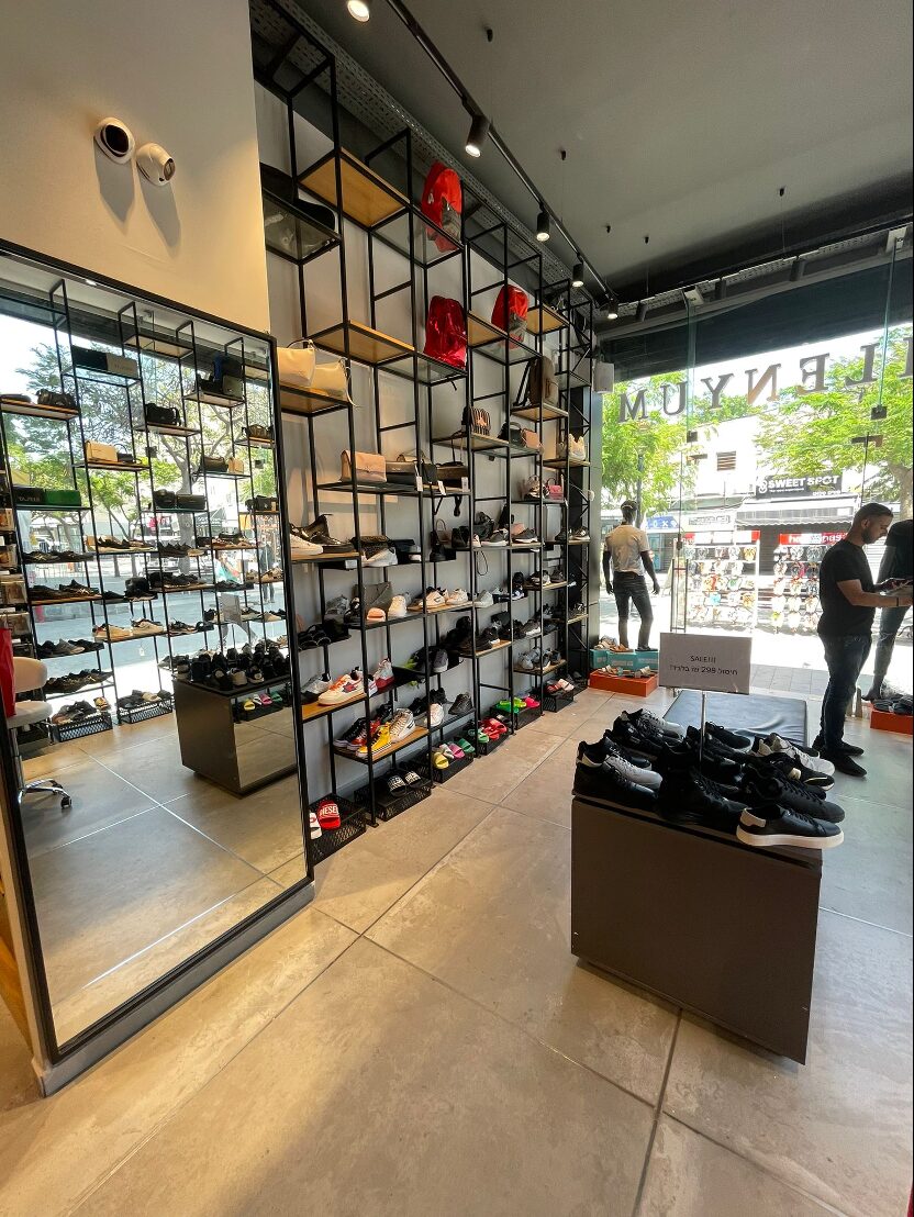 Footwear and accessories display